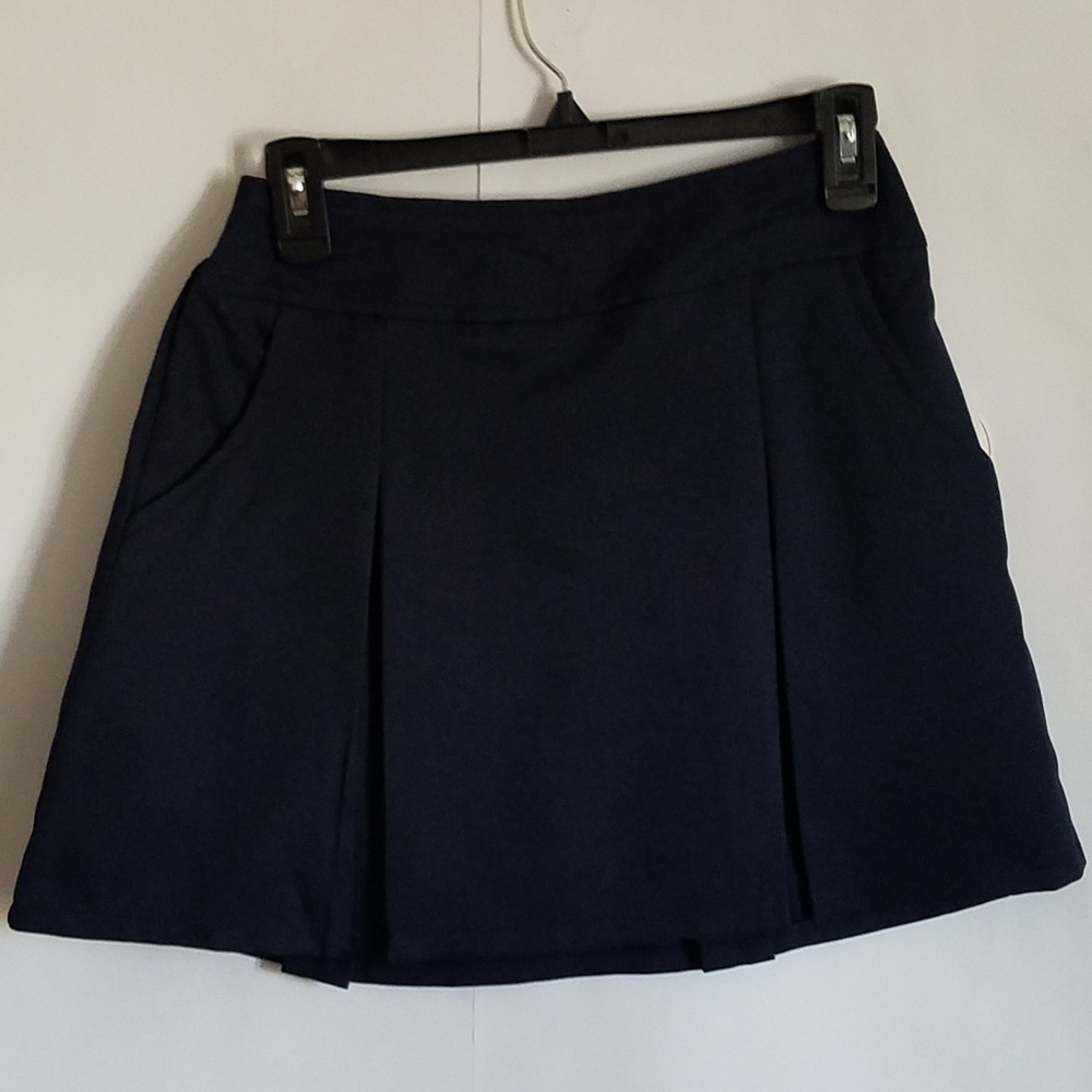 Pleated School Uniform skirt- shorts underneath